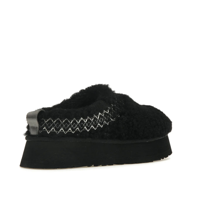 UGG Tazz Slipper Heritage Braid Czarny (damski)