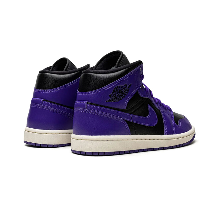 Jordan 1 Mid Purple Black (Women's)