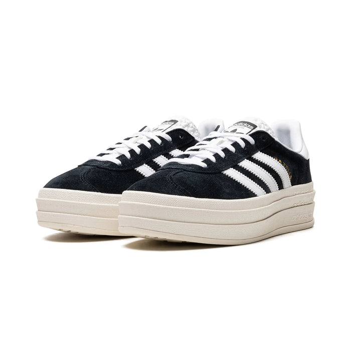 adidas Gazelle Bold Core Black White (Femei)