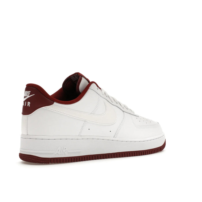 Nike Air Force 1 Low '07 White Dark Beetroot