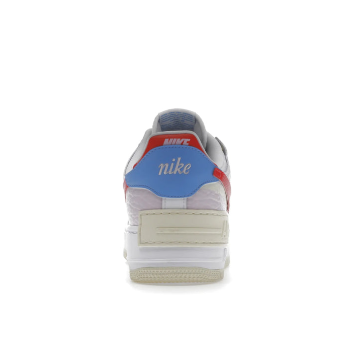 Nike Air Force 1 Low Shadow Regal Pink Cocos Milk University Blue Fusion Red (Femei)