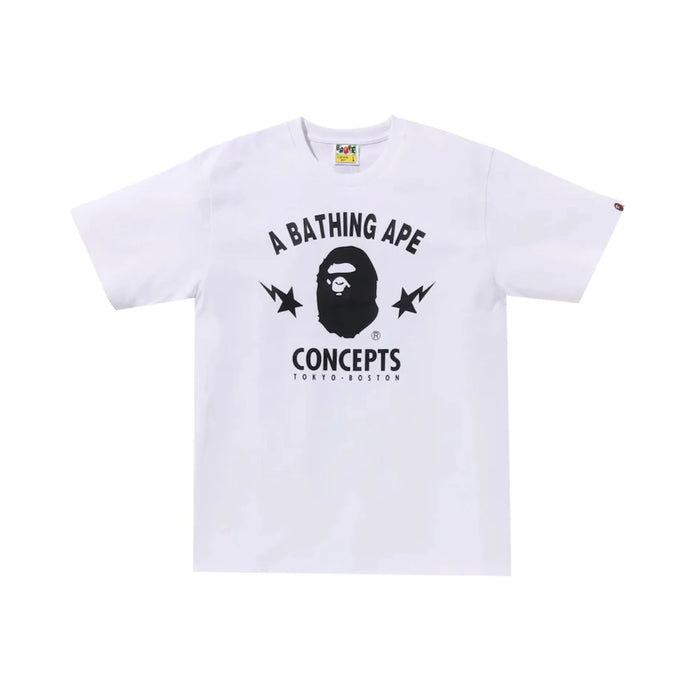 BAPE x Concepts Tee White