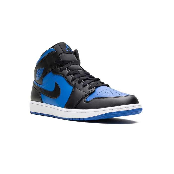 Jordan 1 Mid Black Royal Blue