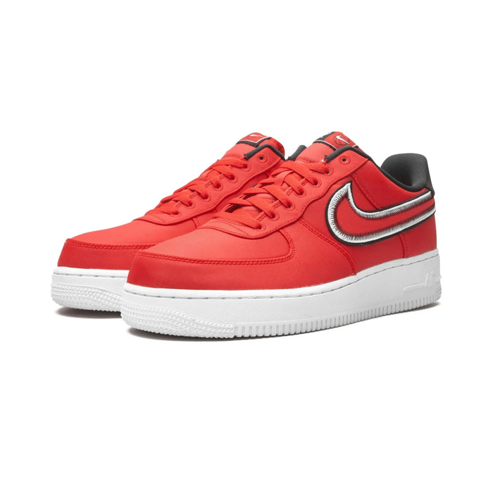 Nike Air Force 1 Low Reverse Stitch University Czerwone