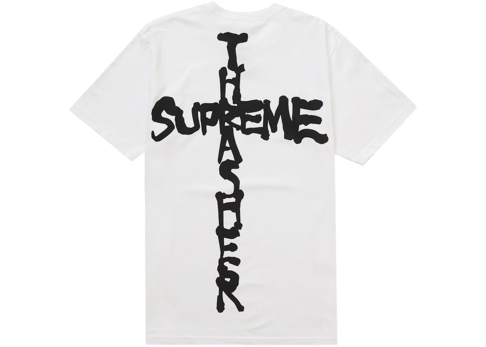 Supreme Thrasher Cross Tee White