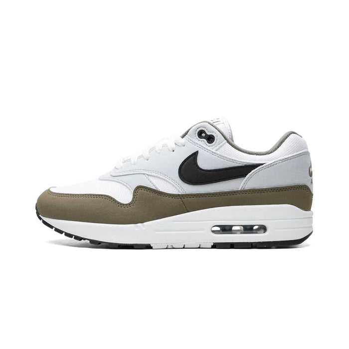 Nike Air Max 1 White Black Medium Olive