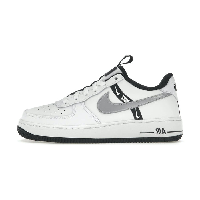 Nike Air Force 1 Low LV8 KSA Biały Odblaskowy Srebrny (GS)