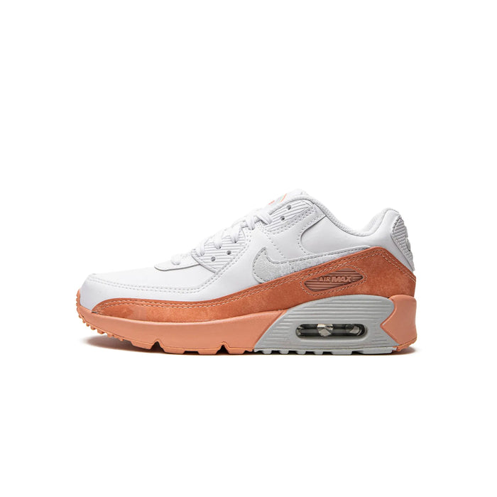 Nike Air Max 90 Skórzany Tęczowy Łosoś (GS)