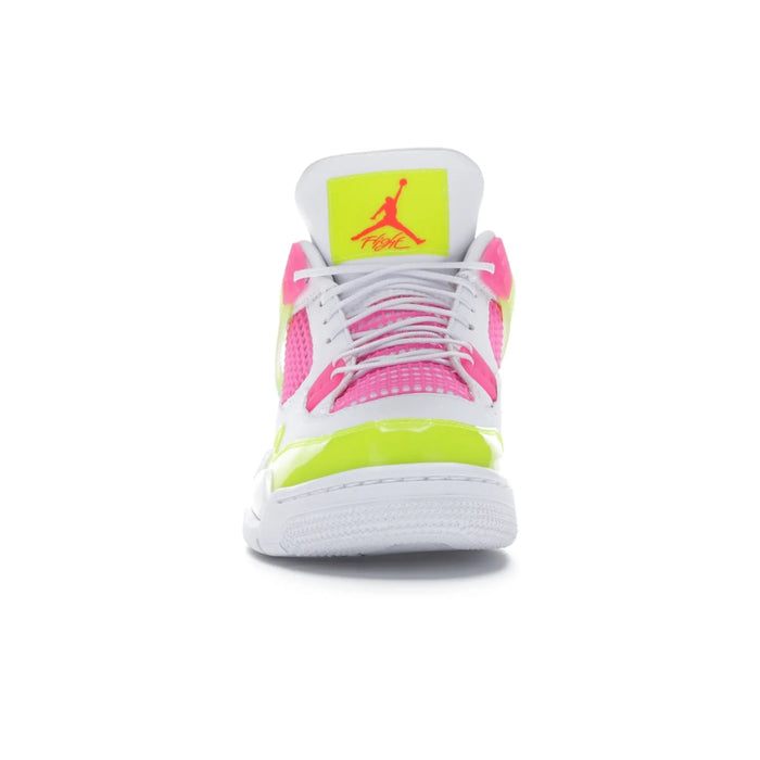 Jordan 4 Retro White Lemon Pink (GS)