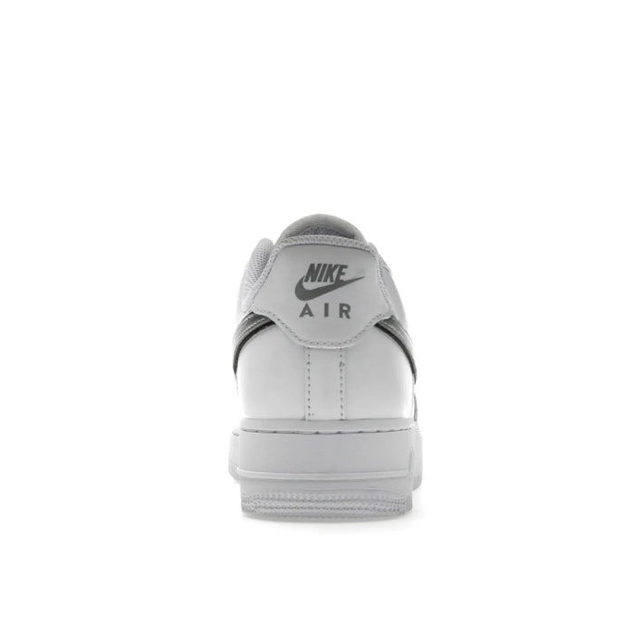 Nike Air Force 1 Low '07 Essential White Metallic Silver Black (Women's)