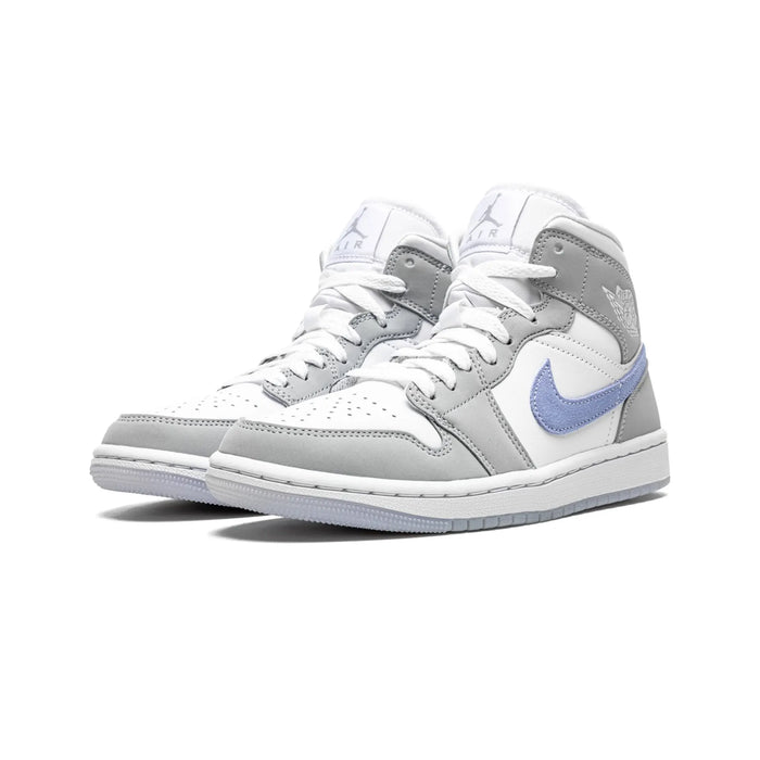 Jordan 1 Mid Wolf Grey Aluminum (Women's)