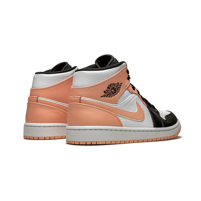 Jordan 1 Mid Arctic Orange Czarne palce