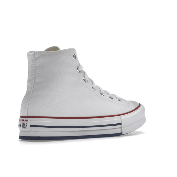 Converse Chuck Taylor All Star EVA Podnoszone Platformy Hi Białe (GS)