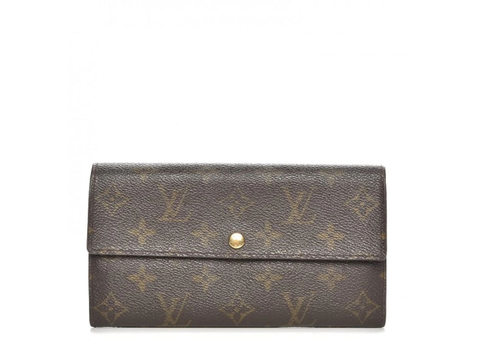 Portfel Louis Vuitton Sarah Monogram brązowy