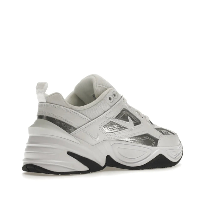 Nike M2K Tekno White Metallic Silver Black (Women's)