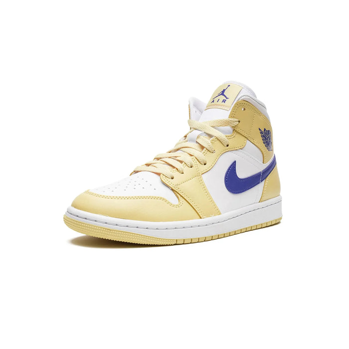 Jordan 1 Mid Lemon Wash Lapis (Women's)