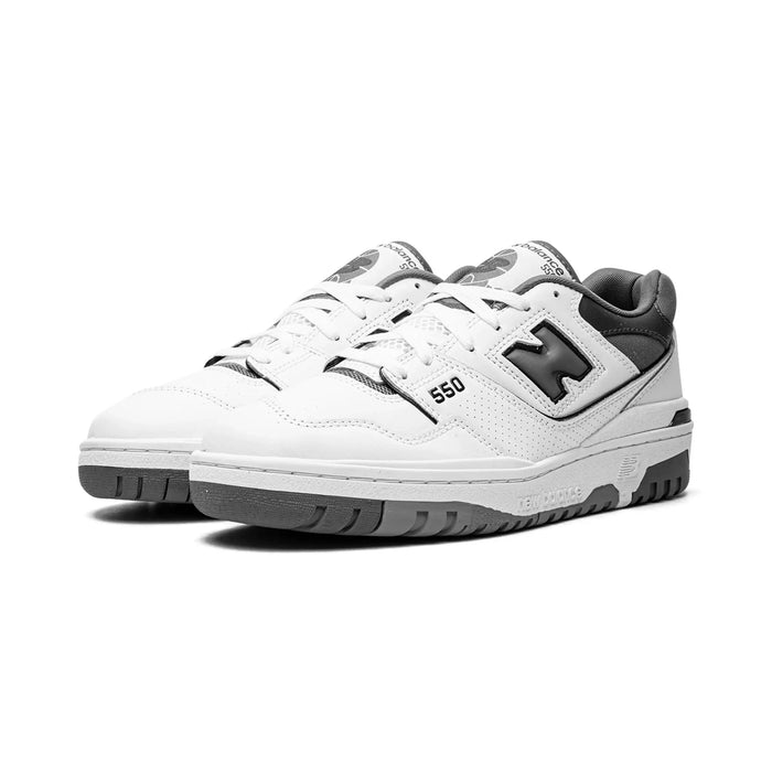 New Balance 550 White Grey Dark Grey