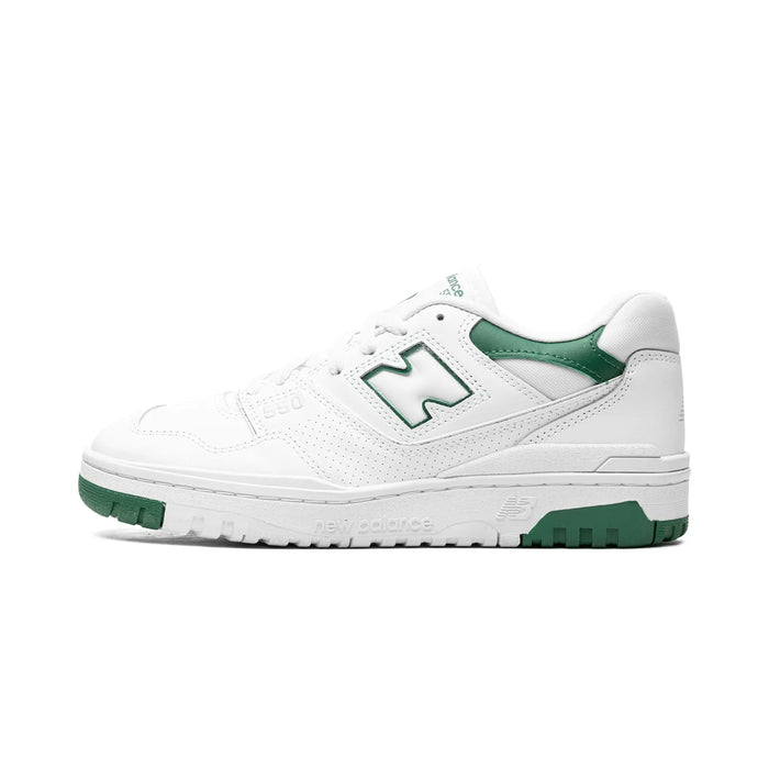 New Balance 550 White Classic Green