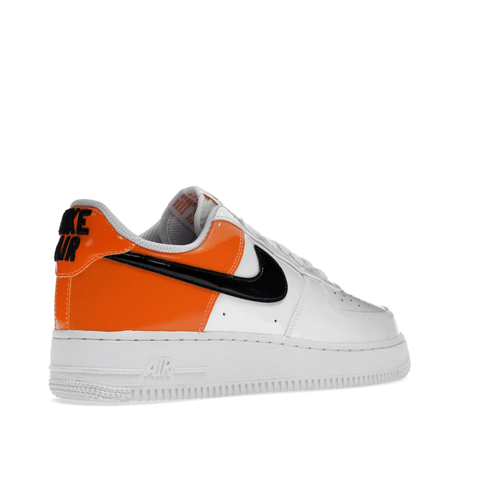 Nike Air Force 1 Low '07 Essential alb/portocaliu strălucitor (femei)