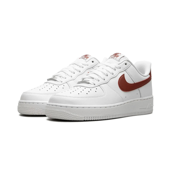 Nike Air Force 1 Low '07 White Rugged Orange (Femei)