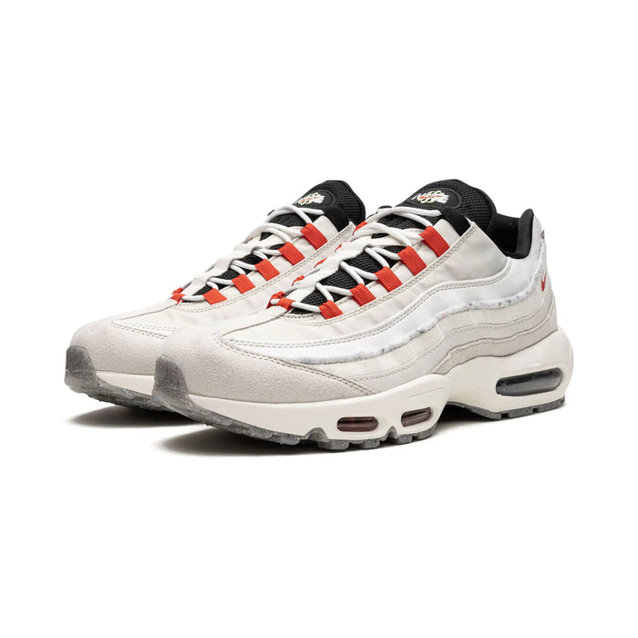 Nike Air Max 95 Light Bone Habanero Red