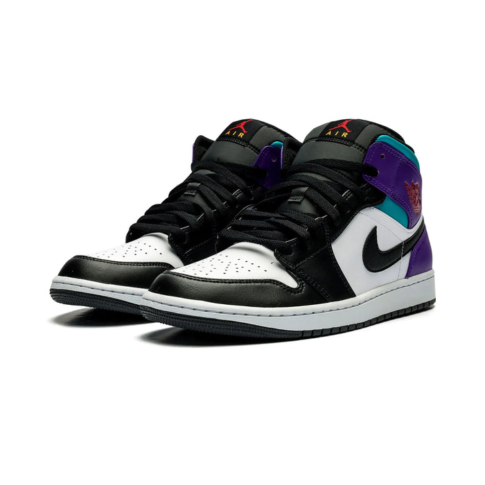 Jordan 1 Mid Court Purple Tropical Twist