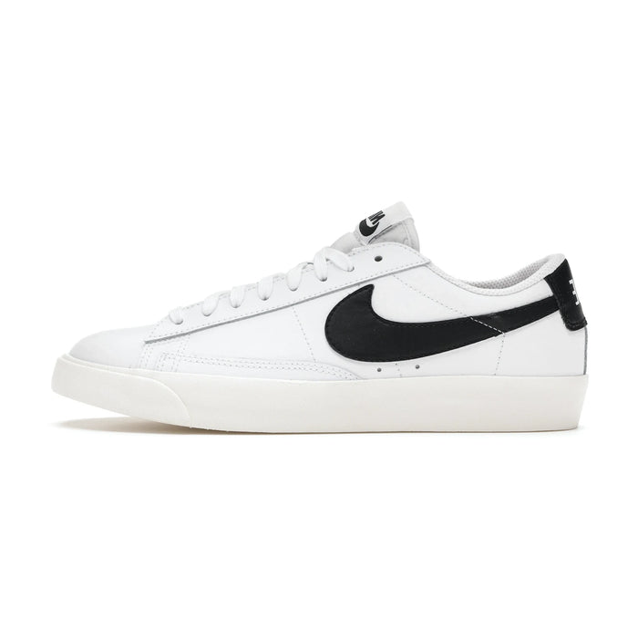 Nike Blazer Low Leather Alb Negru