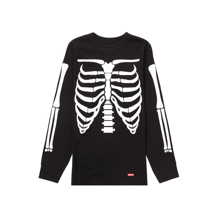 Supreme Hanes Bones Thermal Crew (1 Pack) Black