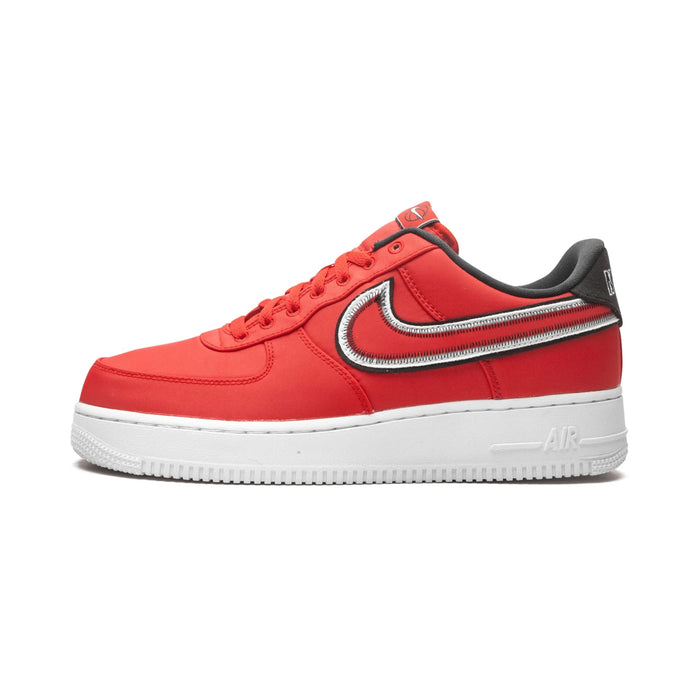 Nike Air Force 1 Low Reverse Stitch University Czerwone