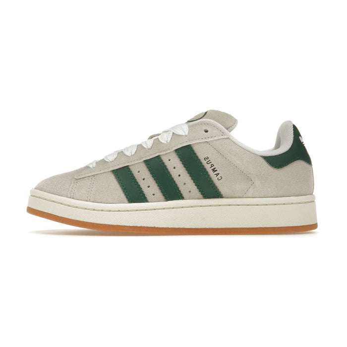 adidas Campus anii 00 alb cristal verde închis (femei)