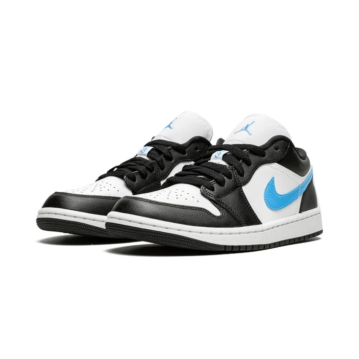 Jordan 1 Low Black University Blue White (femei)