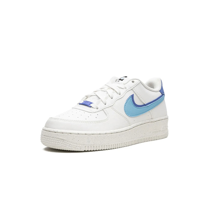 Nike Air Force 1 Low 82 Double Swoosh White Medium Blue (GS)