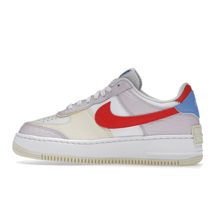 Nike Air Force 1 Low Shadow Regal Pink Coconut Milk University Blue Fusion Red (damskie)