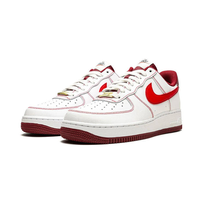 Nike Air Force 1 Low '07 Pierwsze użycie w kolorze białym Team Red