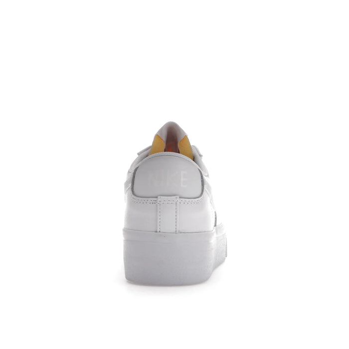 Nike Blazer Low Platform Triple White (Women's)