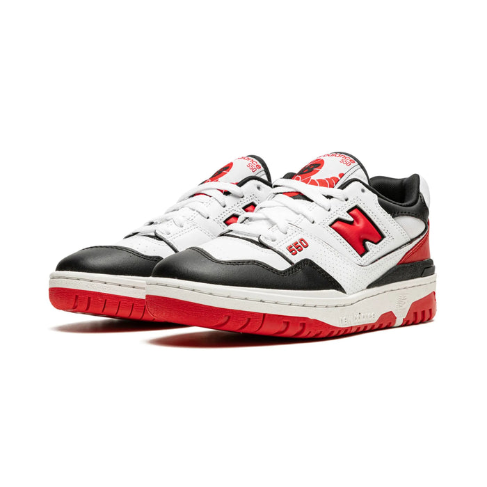 New Balance 550 Biały Czerwony Czarny