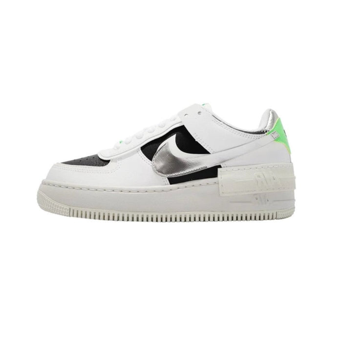 Nike Air Force 1 Shadow White Metallic Silver (W) 