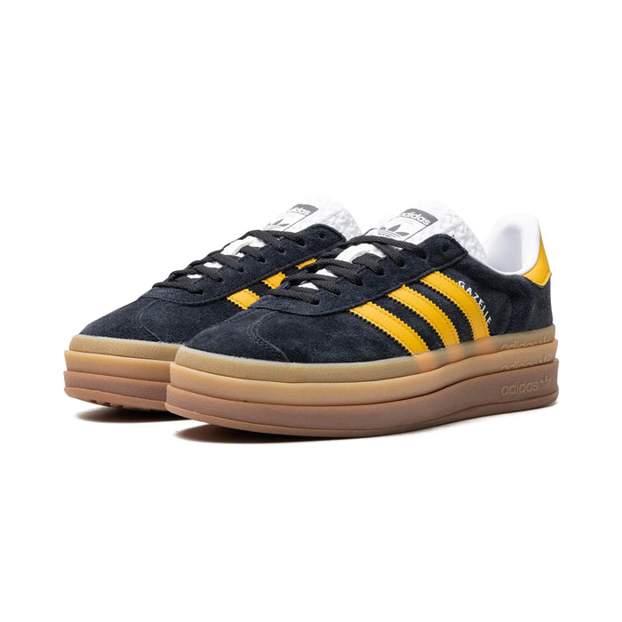 adidas Gazelle Bold Black Bold Gold (Women's)