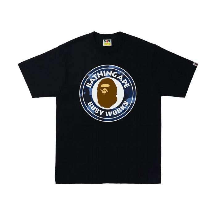 BAPE Color Camo Busy Works Tee (SS22) Black/Navy