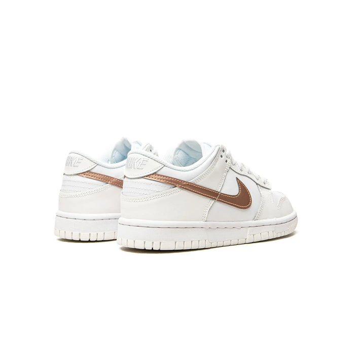 Nike Dunk Low Biały Różowy (GS)