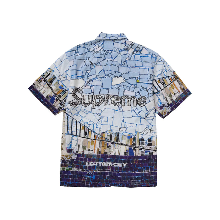 Supreme Mosaic S/S Shirt Multicolor