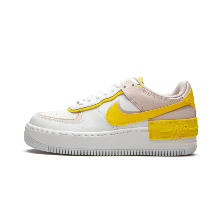 Nike Air Force 1 Low Shadow White Barely Rose Speed ​​​​Yellow (femei)