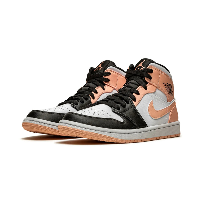 Jordan 1 Mid Arctic Orange Czarne palce