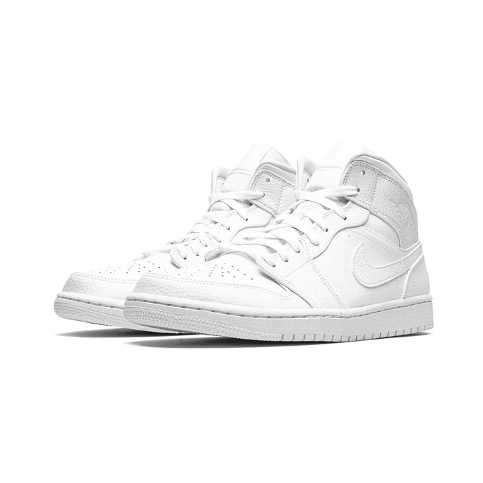 Jordan 1 Mid Triple White 2.0 (2020)