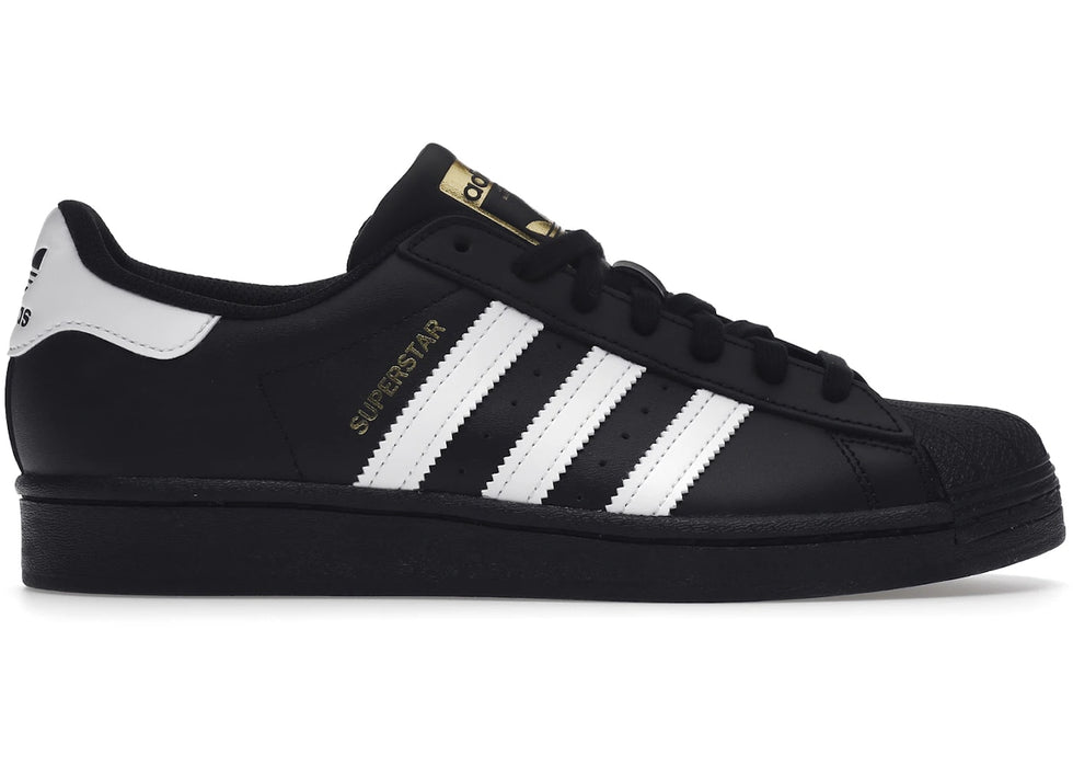 adidas Superstar Core Black Cloud White Gold