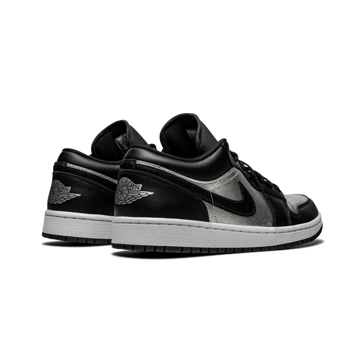 Jordan 1 Low SE Czarny Metaliczny Srebrny (damski)