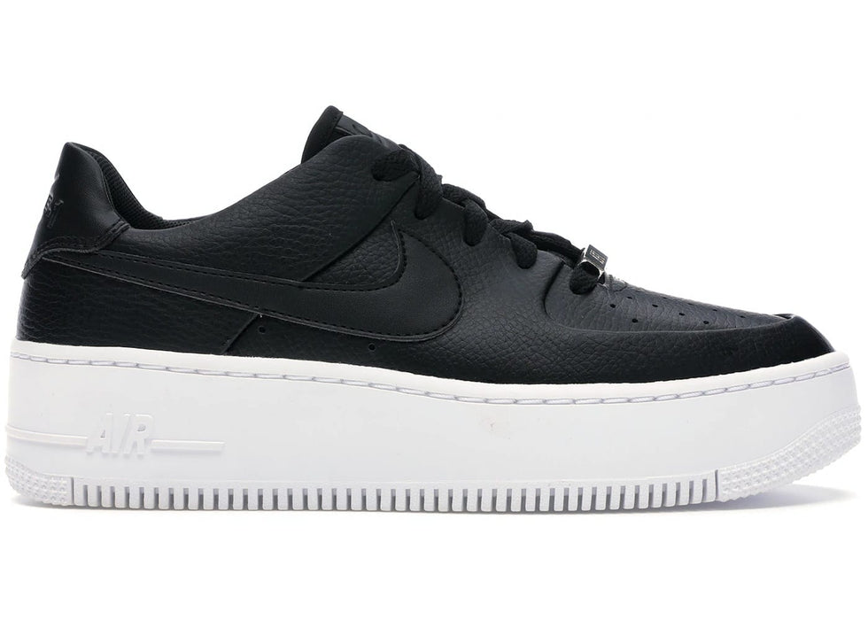 Nike Air Force 1 Sage Low Black White (Women's)