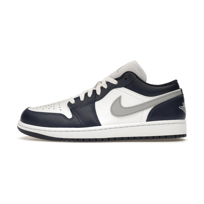 Jordan 1 Low Wolf Grey Midnight Navy