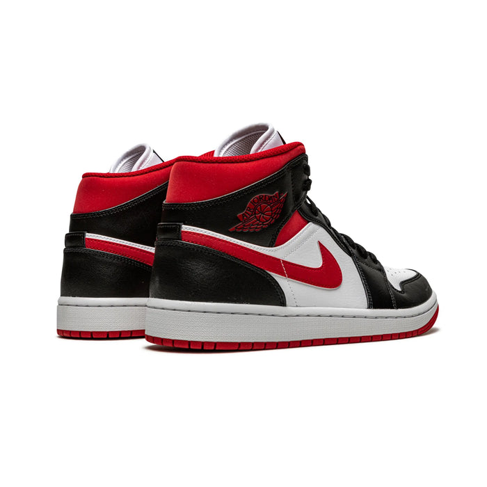 Jordan 1 Mid Gym Czerwony Czarny Biały