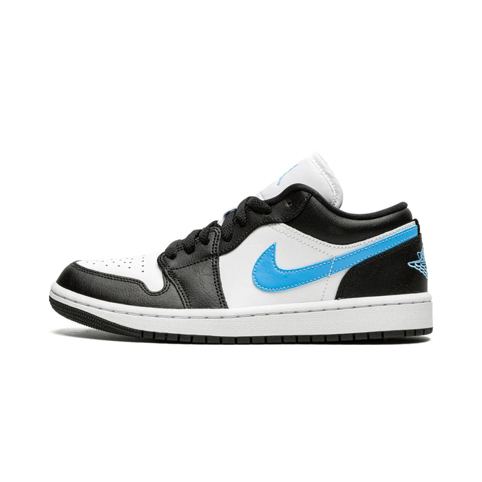 Jordan 1 Low Black University Blue White (femei)